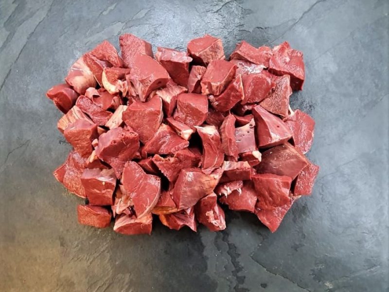 Diced ox Heart 500g